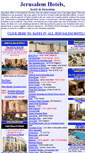 Mobile Screenshot of hotels-in-jerusalem.com